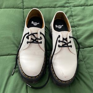 1461 quad white dr martens oxford